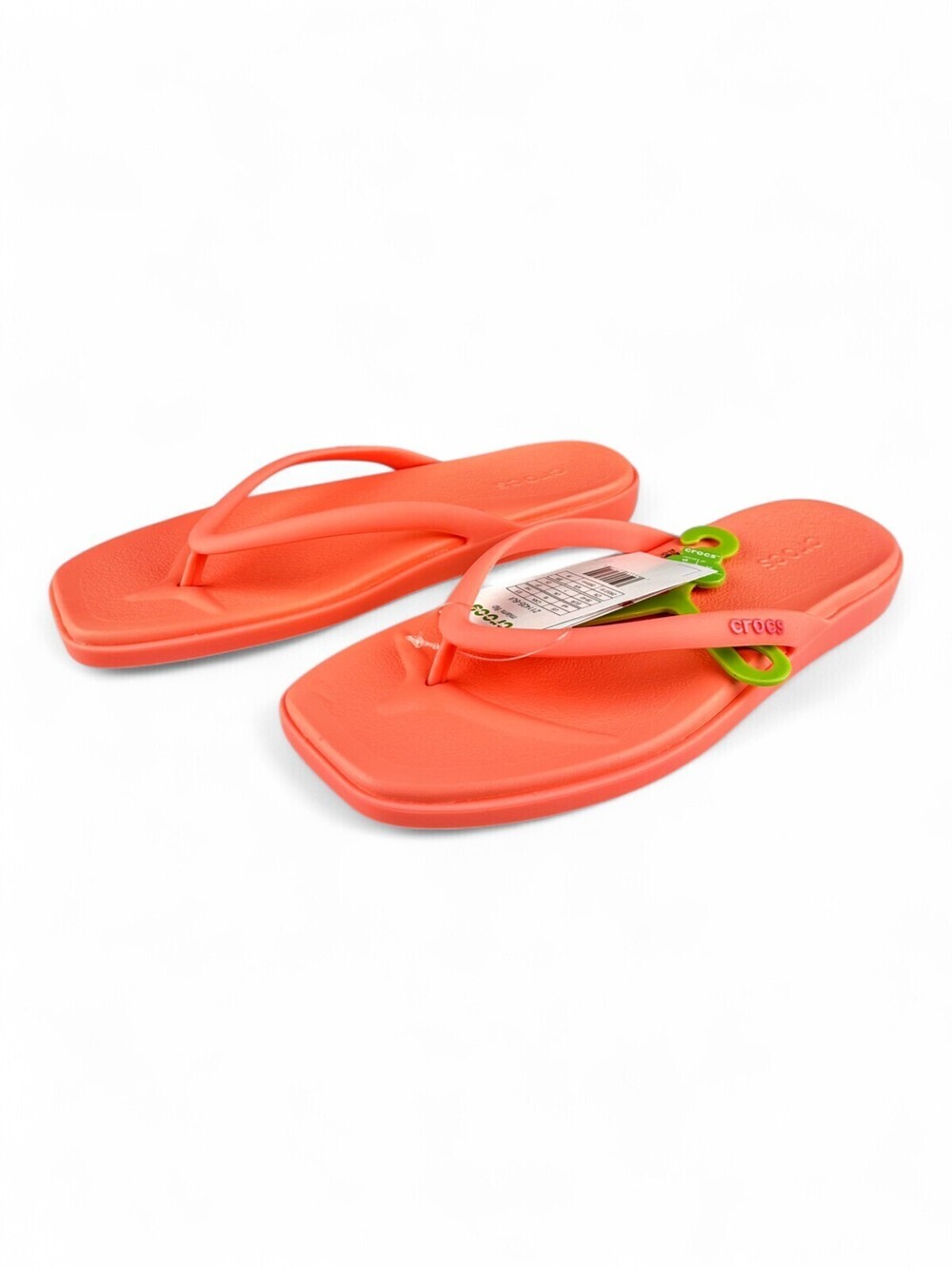 Crocs Women's Flip Sandals Size 9 Coral Lightweight